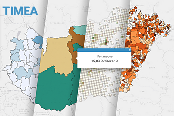 Interactive Visualising Mapping Application screenshot