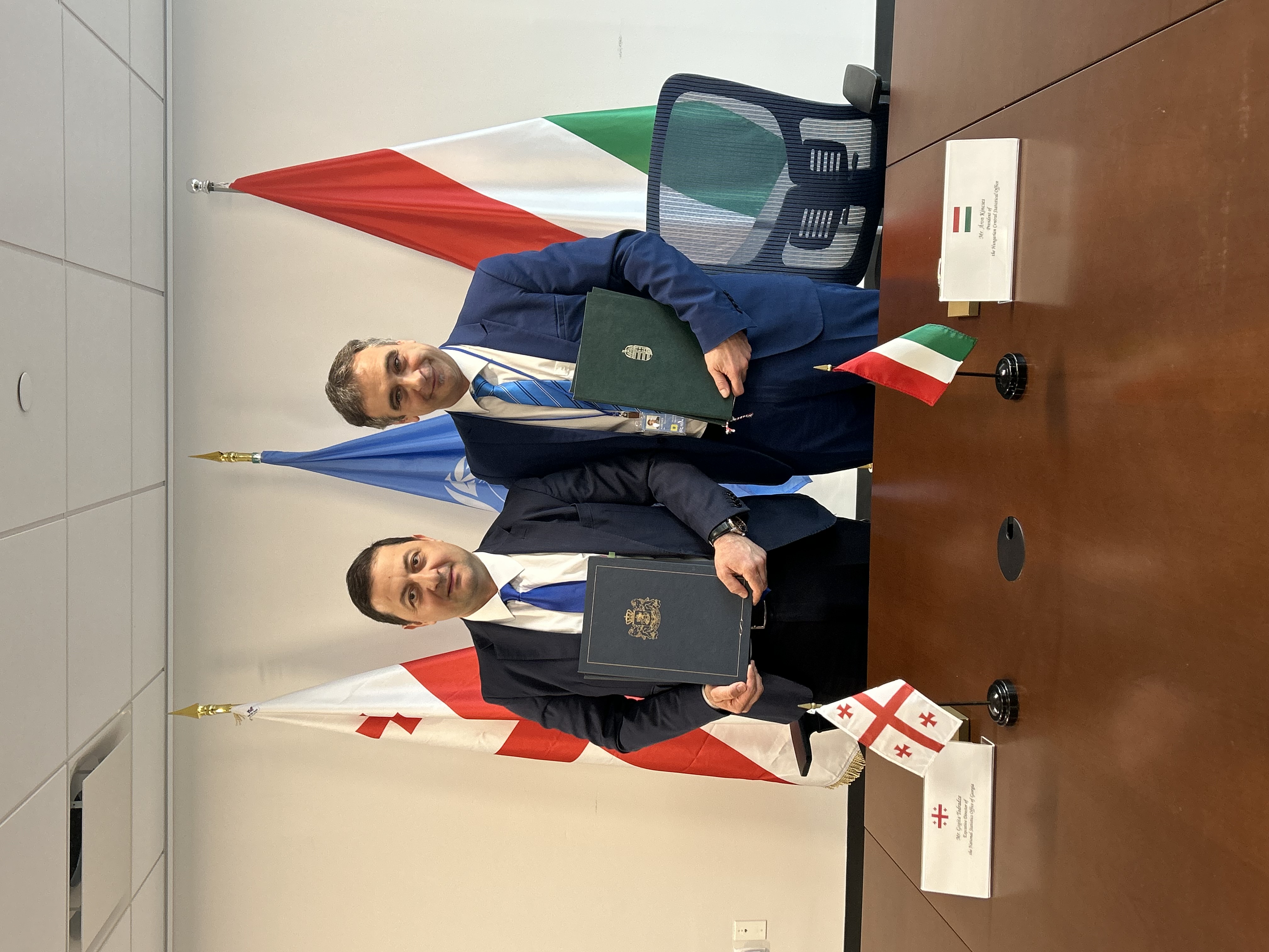 Erősíti szakmai kapcsolatait a KSH és a Geostat