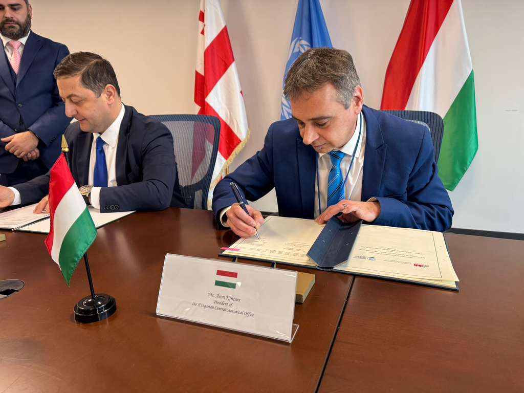 Erősíti szakmai kapcsolatait a KSH és a Geostat